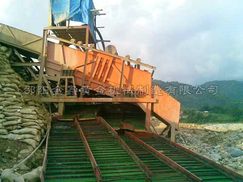 振動篩溜槽洗選機組 振動篩溜槽洗選機組